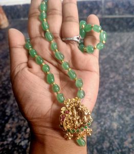 Premium Quality Laxmi Pendent Beads Chain