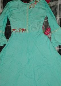 Anarkali Kurta For Women College Wear