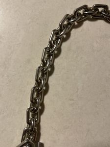Zara Baby Blue Shoulder Bag With Chain Handle