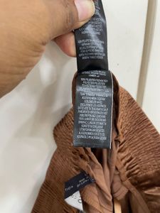 M&amp;S Brown Satin Palazzo Luxe ✨🔥