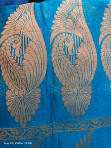 Peacock Green Saree