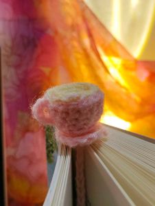 Crochet Tea/Coffee Cup Bookmark