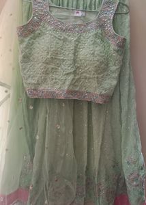Mint Green Lehenga Choli 😻