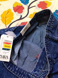 Zara Baggy Denim Jeans (Women&#39;s)