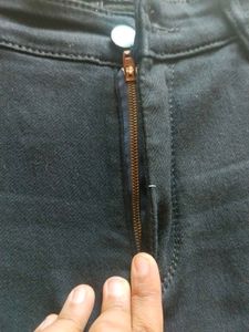 Black Straight Fit Jeans