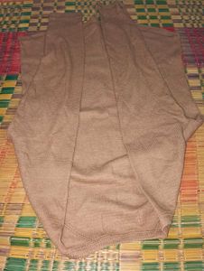 Casual Brown Knit T-Shirt