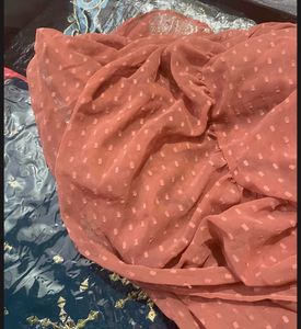 Rose Ruffle Ready To Wear Saree