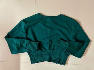 Green Winter wear Top