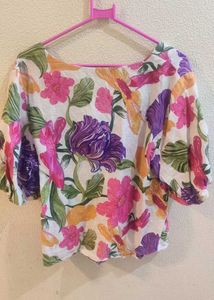 Marks&amp;Spencer floral print top
