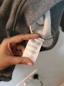 Warning Graphic Sweatshirt