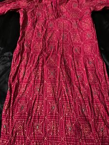 Straight fit collor neck kurta