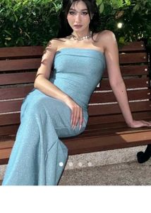 Shimmer Tube Dress