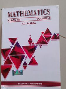 Mathematics Vol2  - R D Sharma