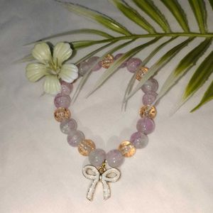 Beaded Bracelet with Bow