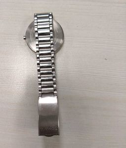 Sonata Steel Daisies Blue Dial Women Watch