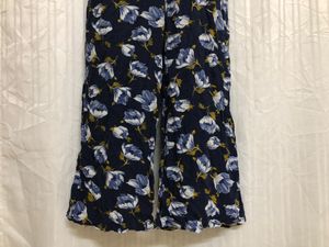 Blue Printed Jumpsuits