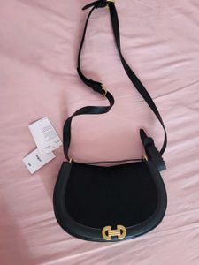 H&amp;M NEW Vegan Leather 2 Way Shoulder Suede Bag