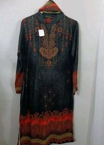 Pashmina Kurti Pant Dupatta Set