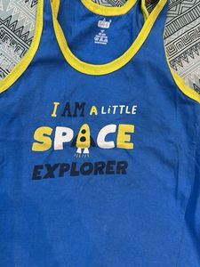 6-12 months  Boys vest pack of 9