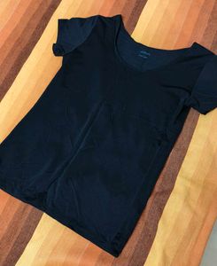 Uniqlo AIRism Cotton Scoop Neck T-Shirt
