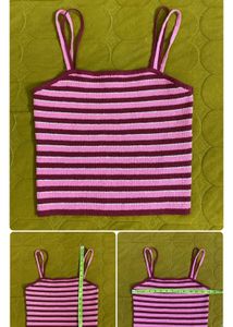 for shivani Cropped Knit Sweater bust 36
