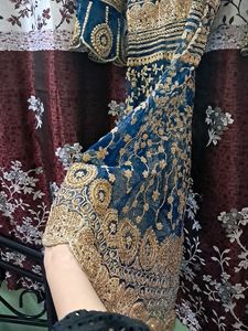 Dark Blue Festive Lehenga