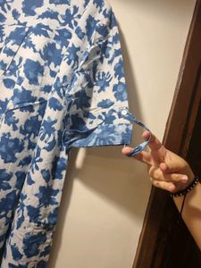 Sangria Blockprint Kurta