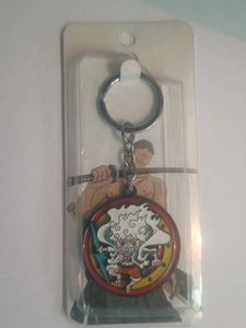 Luffy Gear 5 rotating Metal Keychain