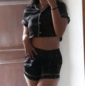 Satin Night Suit