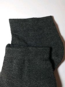 Solid Cotton Ankle Length Socks for Men &amp; Women