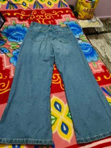 Wide Leg Denim Jeans