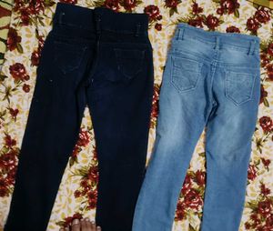 Girls Black Blue Jeans 👖