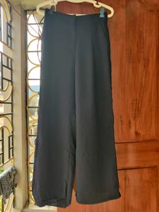 High Waist Korean Trouser Midnight Blue
