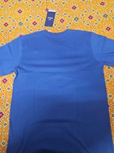 Blue Airplane Graphic T-Shirt