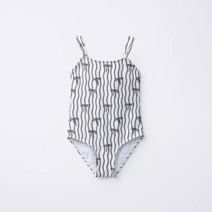 Zara girl’s Striped Swimsuit
