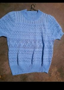 Sky Blue Top For Women