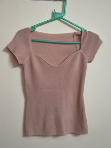 Pink Fitted Top (Never Worn)