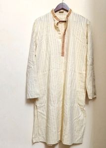 MANYAVAR cream Ethnic WEAR FOR MEN
