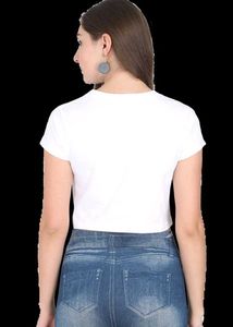 Cute Boo-Raacha Graphic - Crop Top