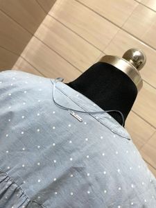 Tom Tailor Denim Blue Polka Dot Top