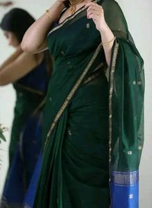 2 BRAND NEW SAREE WITH ATTACH BLOUSE PIECE