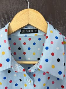 SHEIN Polka Dot Shirt