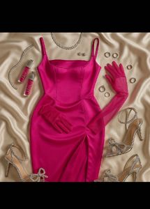 Luxury 💎 Satin Dress💎| Vintage Style💕