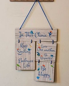 Clinic Wall Decor