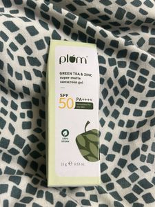 Sealed Plum Supermatte Sunscreen Gel Spf50