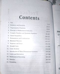 NCERT Class XI Mathematics Solutions Book