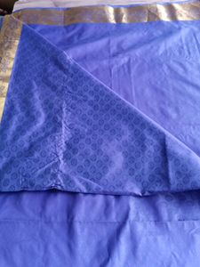 Purple Embossed Saree (Women)