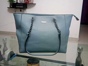 Pastel Blue Shoulder/Tote Bag from CODE