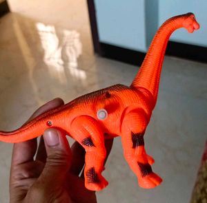 Orange Dinosaur Toy