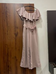 Elegant Ruffled Jumpsuit
